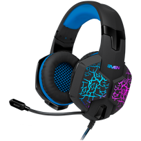 SVEN Gaming Headset with Microphone AP-U980MV Black-Blue (USB, LED, 7.1)