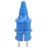 AC220V 16A Plug European Power Socket Waterproof Industrial Plug Connector blue
