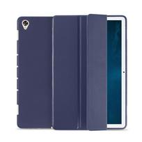 OPPO Pad 11/VIVO planšetės odinis dėklas, minkštas TPU apvalkalas OPPO Air 10.36 OPPO PAD 3 11.6 inch tamsiai mėlyna spalva