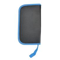 Soldering Iron Tool Bag Pouch Lightweight Bag Portable PU Leather Solder Iron Storage for Case for Welding Tools Red/Blu raudona