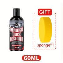 Headlight Restoration Paste - Scratch Remover, Headlight Polishing and Restoration - Restores Clarity, Enhances Brightness yellow