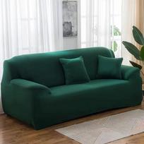 Vienspalviai elastiniai sofos užvalkalai svetainei „Spandex“ segmentiniai kampinės sofos užvalkalai Kušetės kėdės užvalkalai 1/2/3/4 vietų 1-seat 90-140cm gray