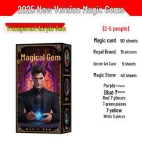 Magical Gem: Dazzling Merchant Board Game Set for 2-5 Players – Fun for Adults & Kids black