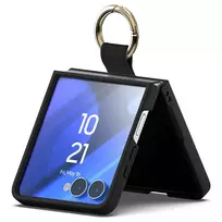 Mercury Gold Ring Case for Samsung Galaxy Z Flip8 black