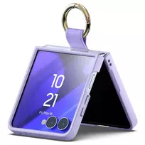 Mercury Gold Ring Case for Samsung Galaxy Z Flip8 lilac purple