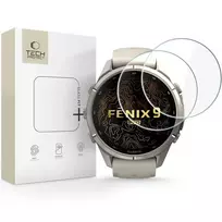Tech-Protect tempered glass for Garmin Fenix 9 Pro (43 mm) | transparent (2 pcs.)