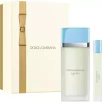 Dolce  AND  Gabbana Dolce  AND  Gabbana Light Blue Eau de Toilette New Gift Set: 100 ml EDT and 10 ml miniature EDT