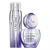 Lancome Set: Renergie HPN 300-Peptide, Anti-Aging, Cream, For Face, 50 ml + Renergie Yeux, Firming  AND  Anti-Aging, Day  AND  Night, Eye Cream, 20 ml + Renergie H.C.F., Hyaluronic Acid, Anti Aging, D