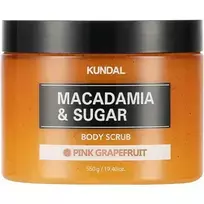 KUNDAL Macadamia  AND  Sugar Pink Grapefruit Body Scrub - Body Scrub 550.0g