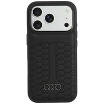 Audi Leather Case MagSafe for iPhone 18 Pro / 17 Pro black