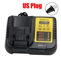 DCB112 Battery Charger For 10.8V 12V 14.4V 18V 20V DCB206 DCB205 DCB204 DCB203 DCB120,DCB107 DCB115 DCB105(No battery) yellow