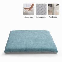 New Memory Foam Seat Cushion Slow Rebound Ultra Soft Office Chair Pad Breathable Anti-Slip Waist Cushion for Long Sitting oranžinė
