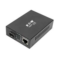 TRIPP LITE N785-INT-PSFP Gigabit SFP Fiber to Ethernet Media Converter, POE+, International Power Cables, 10/100/1000Mbps