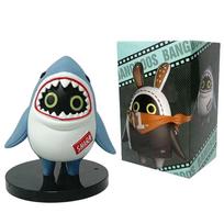Activity Zenless Zone Zero The Bangboo Keychain Adorable Cartoon Accessories PVC Gentle Rubber 3D Decorative Figurine Dolls Ornament Gifts gray
