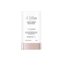 d'Alba Air Fit Fresh Sun Stick SPF50+ PA++++ Lightweight UV Protection Sunscreen Stick 19g