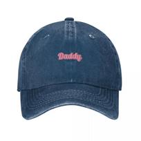 Daddy (Pink) Baseball Cap Trucker Hat tactical cap Anime Hat sun hat Womens Unisexs gray