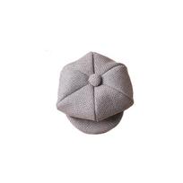 Dog Decoration Hat Retro Pet Beret Hat Universal Adjustable Cat Gentleman's Hat Three-dimensional Pet Dress Up Cap Four Seasons gray
