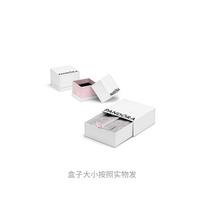 Pandora 925 Sterling Silver Synthetic Cubic Zirconia Necklaces Women's Silver/Pink 397436CZ/387436C01 Rose Gold|45|Box white