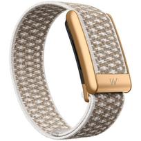 Woven Cashmere Nylon Elastic Wristband For Whoop 5.0 MG Houndstooth Replacement Strap Breathable Adjustable With Metal Frame For Whoop 5.0 MG beige