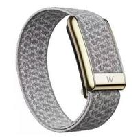 Woven Cashmere Nylon Elastic Wristband For Whoop 5.0 MG Houndstooth Replacement Strap Breathable Adjustable With Metal Frame For Whoop 5.0 gray