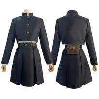 Halloween Holoun Jujutsu Jjk Manga Anime Kugisaki Nobara Cosplay Kostuum Pruik Jas Rok Rose Net Synthetische Halloween Ker S black