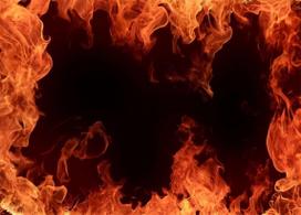 BELECO 7x5ft Fabric Fire Backdrop for Party Photoshoot - Roaring Fire Flames Background - Black - Bonfire Party Decorations - Photo Studio Props 98×71inch/250*180cm