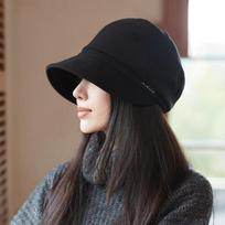 Women S Winter Large Brim Adjustable Slouch Hat For Big Head Size One Size juoda