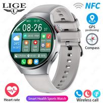 Smart Watch GT4 Waterproof Sports Watch Bluetooth Call Heart Rate Health Monitor Smartwatch for Men Black