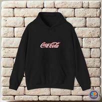 Hoodie-Laisvalaikio megztinis su gobtuvu Coca-Cola ženklas S white