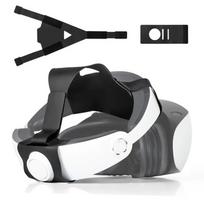 Galvos dirželis skirtas PlayStation VR2 Reguliuojamas galvos dirželis, kvėpuojantis patogus galvos juostos keitimas PS VR2 ausinių priedams white
