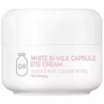 G9skin White In Milk Capsule Brightening Eye Cream - Bohatý pleťový krém s rozjasňujícím účinkem