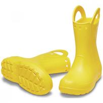 Crocs Handle It Rain Boots Kids Yellow C13(190mm) yellow