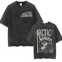 Arctic Monkeys Arctic Monkeys Short Sleeve Ladies Summer Bri XL gray
