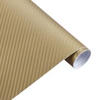 15x100cm 3D Carbon Fiber Vinyl Wrap Film Car Stickers Waterproof Self-adhesive Automobiles Motorcycle DIY Decoration Accessories 15x400cm beige