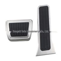 Stainless Steel No-Drill Anti-Slip Pedal Set for Voyah Models 21-25 black
