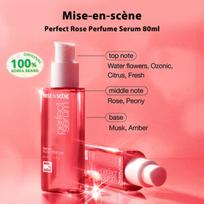 Mise-en-scene Perfect Super Rich Serum 80ml/Rose Perfume Serum 80ml, Silky Hair Care Oil, Smooth Frizz, Lightweight Texture, Pleasant Scent Rose Perfume Serum 80ml