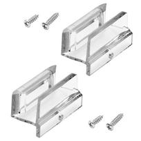 Stumdomos dušo durys apatinis bėgelis 3 8 stiklinės dušo durys plastikinis bėgelio griovelis 2 vnt. 1PCS white