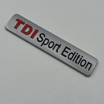 3d Metal Logo VDYR2 Tdi Sport Edition Emblem Rear Trunk Badge Car Sticker for Volkswagen