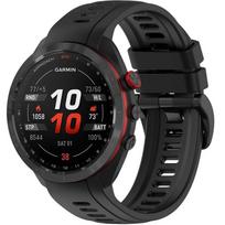 Silicone Strap for Garmin Approach S70 47mm, Black black