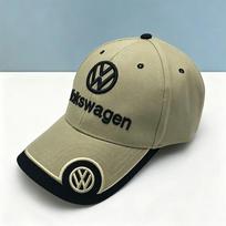 For Volkswagen VW Motorsport Elegant Emblem Outdoor Summer Sport Hat Embroidery Baseball Cap FDSVCB5 Spring Autumn Outdoor Sunscreen Hat chaki