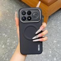 Dėl Xiaomi Poco F9 Ultra Poco F9 Pro 5G dėklo Itin plonas magnetinis belaidžio įkrovimo smūgiams atsparus apsauginis galinis dangtelis Priedai Poco F9 Ultra juoda