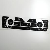 Naujas salono oro kondicionieriaus valdymo mygtuko lipdukas BMW 3 serijos E90 E91 E92 2006-2011 white
