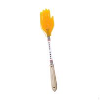 Pai Sha Board Five Finger Meridian Massage Pat Multifunction for Shoulder Arms Body orange