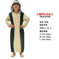 Children's day boy prince show costume cos girl princess robe S blue