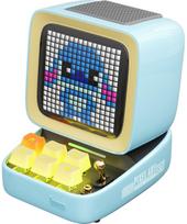 Divoom Ditoo Pro Speaker 15W RGB Keyboard LED Cute Desk Compact Bluetooth microSD mėlyna
