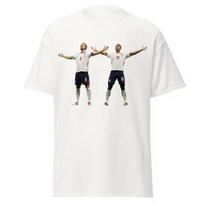 Harry Kane Jude Bellingham 2026 England Celebrate Pose Photo Graphic Cotton Unisex Football Fan Short Sleeve Street Tee S white