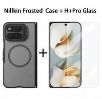 NILLKIN Magnetinis dėklas Google Pixel 11 Pro Fold Pixel11 TPU + PC Kietas galinis dangtelis Apsauga nuo dulkių CA4017 Pixel11 Pro Fold