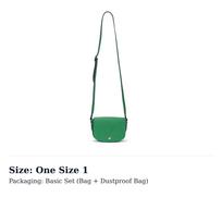Longchamp logo-embossed leather crossbody bag 10165HYZ129 One Size 1 blue
