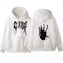 Europos ir Amerikos Revenge Xxxtentacion Tas pats Stilius XXX Atminimo Hip-hop su Gobtuvu Rap su Gobtuvu Megztinis L white
