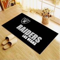 Las Vegas Raiders Carpet Rug for Living Room Bedroom Home Sofa Decoration,Kids play Non-slip Floor Mat 40x60cm( 15x23in )